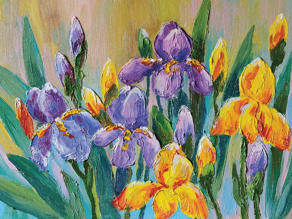 Sprightly Spring Colors Garden
