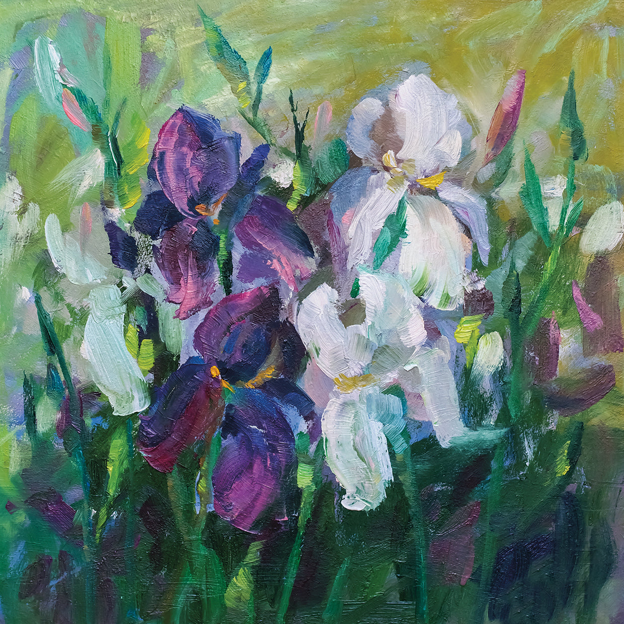 Impresiones del lienzo Spring Iris