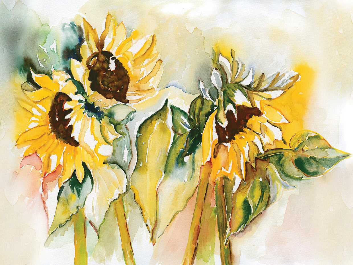Sunflowers Spontaneity