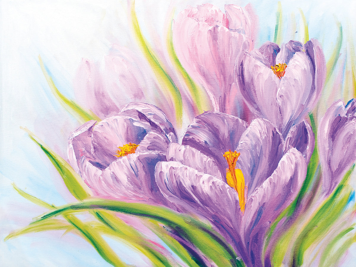 Spring Crocus Trio