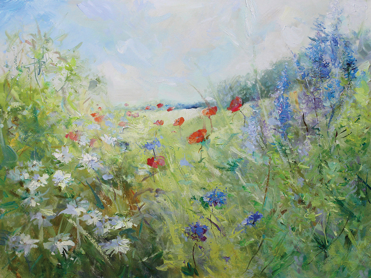 Daisy and Poppy Summer Meadow