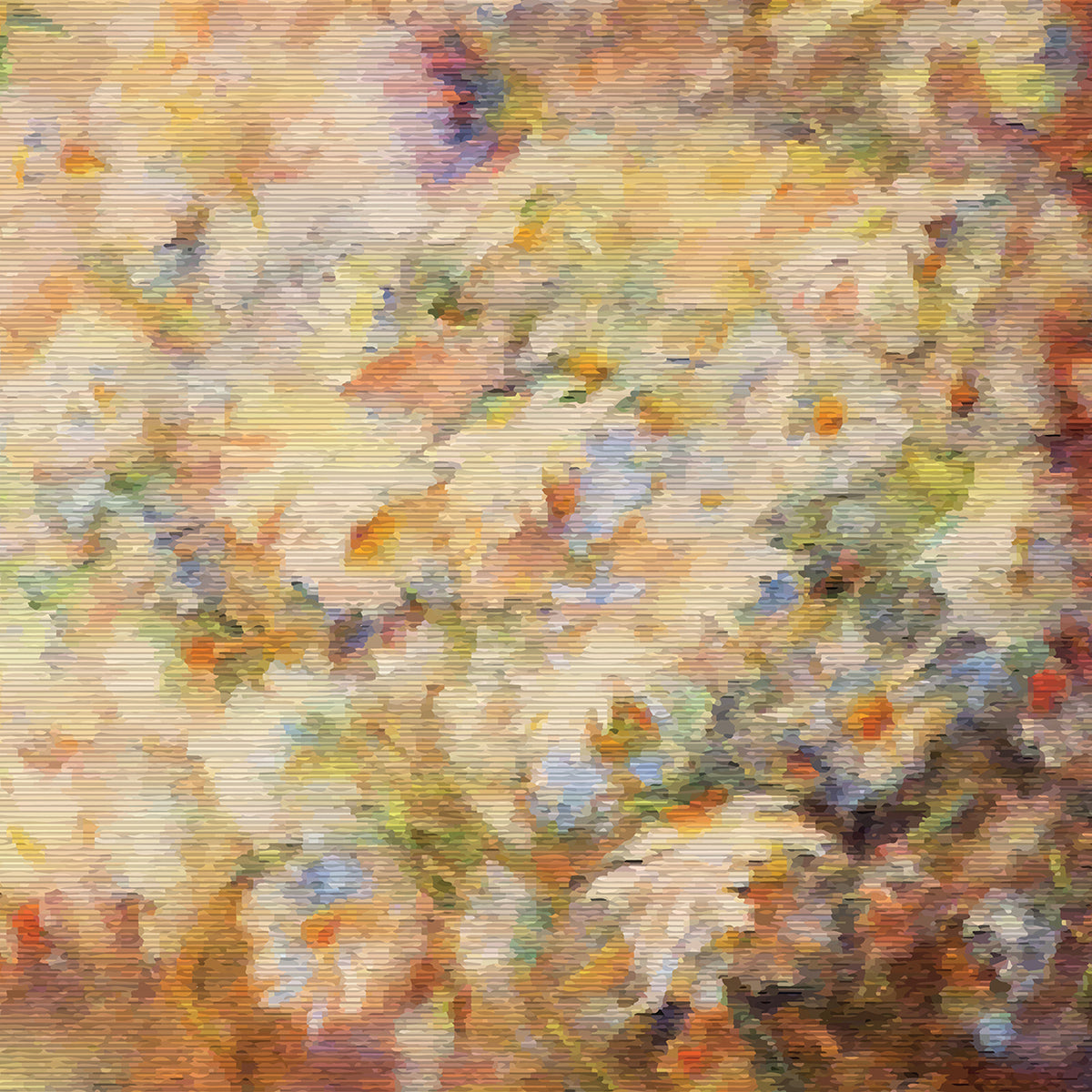 Soft Spring Daisy Pattern