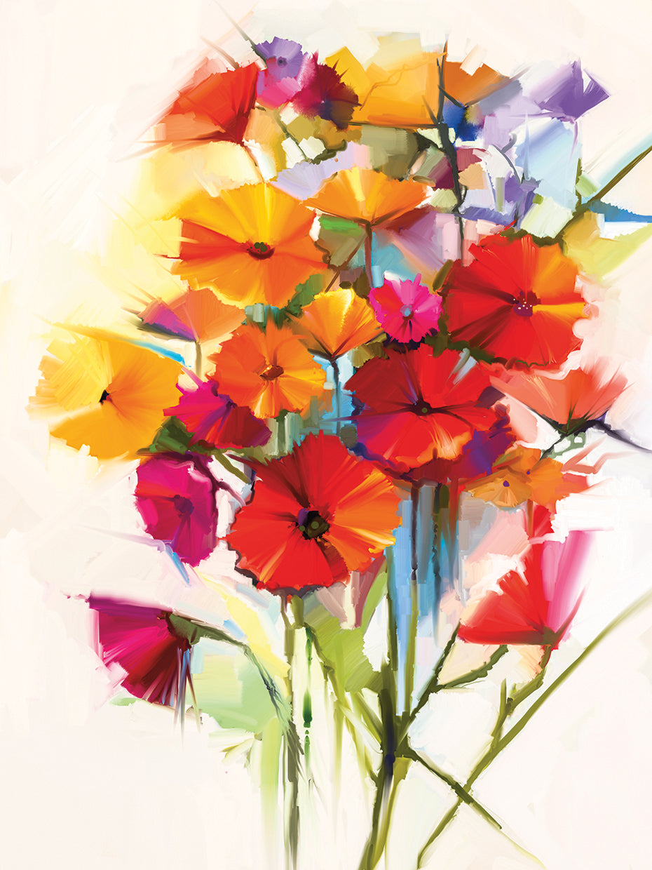 Falling Flowers Gerberas