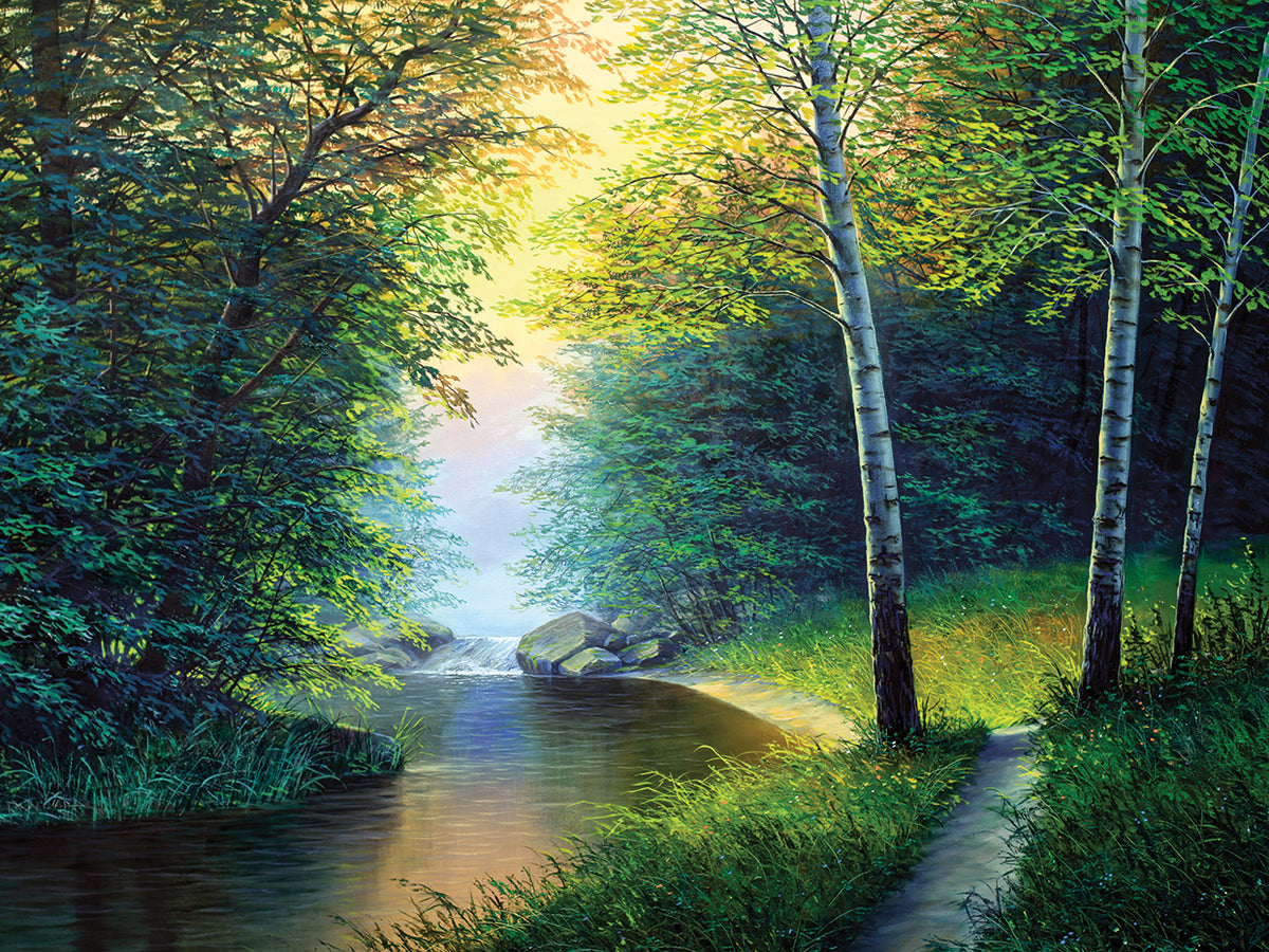 Cool River Runs by the Aspen