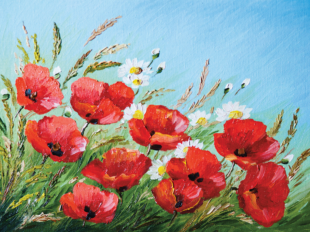 Poppies Lean Toward Summer
