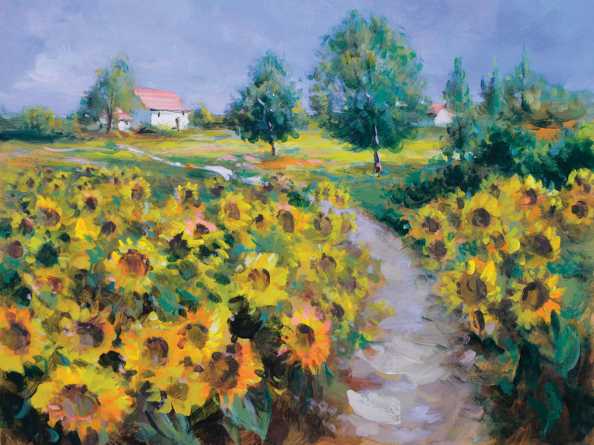 Follow the Yellow Sunflowers
