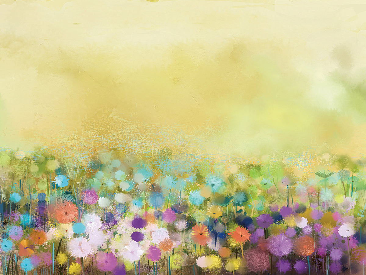 Soft Suede Wildflower Meadow