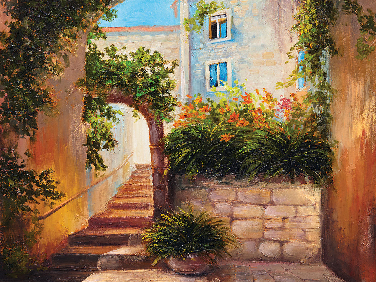 Just Up the Steps to Summer