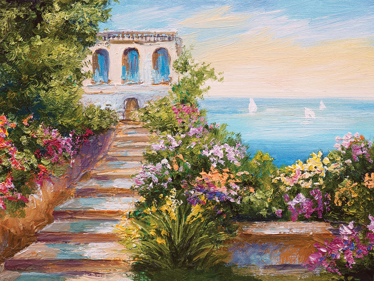 The House Overlooking the Sailboats