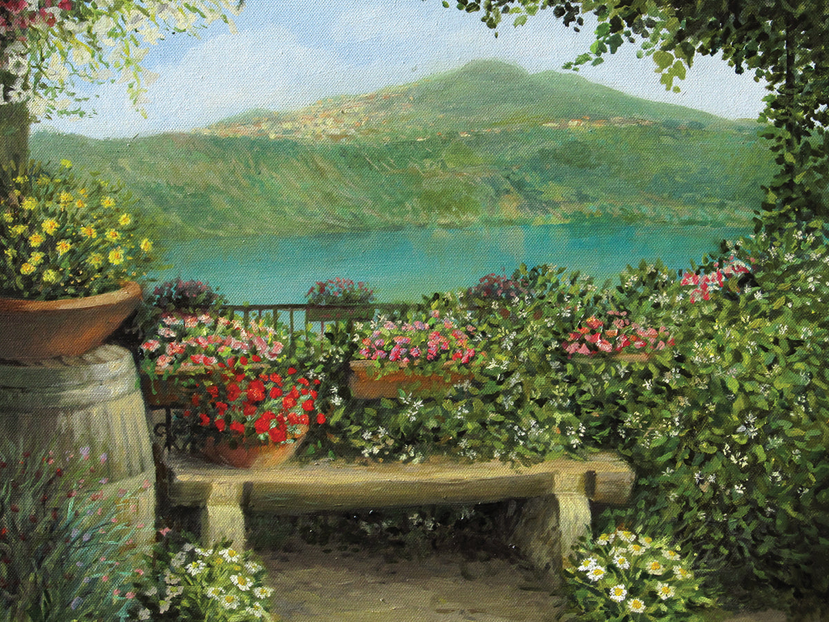 View Toward the Italian Lake