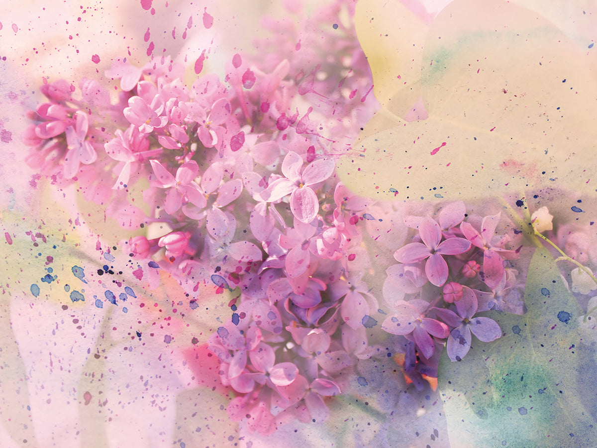 Lilac Twig Tangle Splash