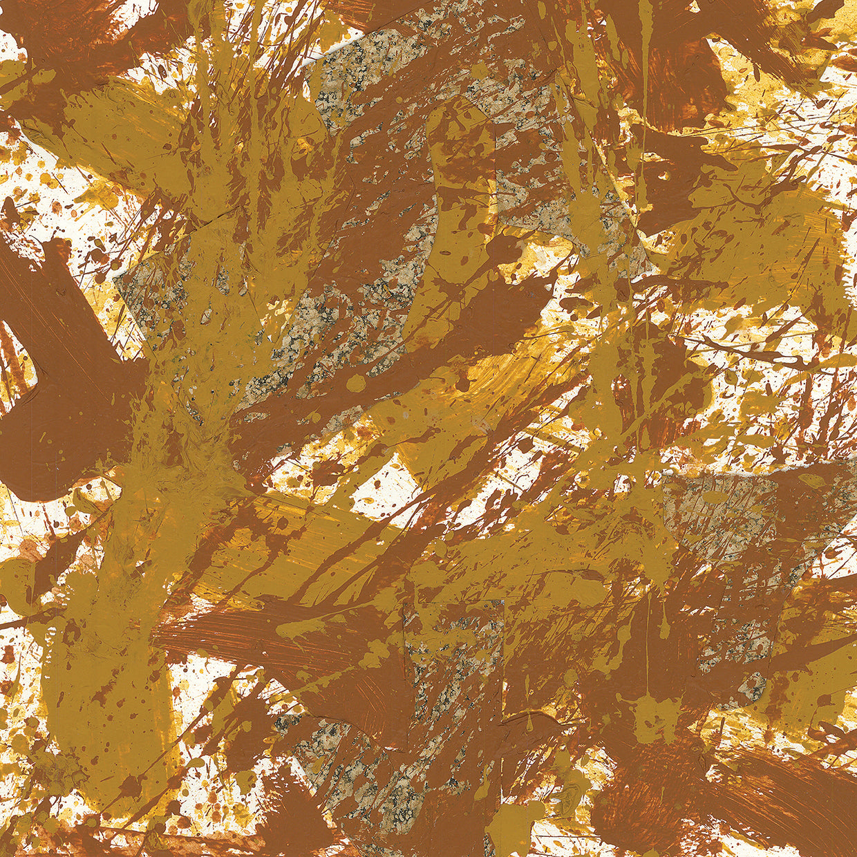 Gold and Brown - highest quality handcrafted wall art work on large canvas & framed canvas prints by Dan Houston 