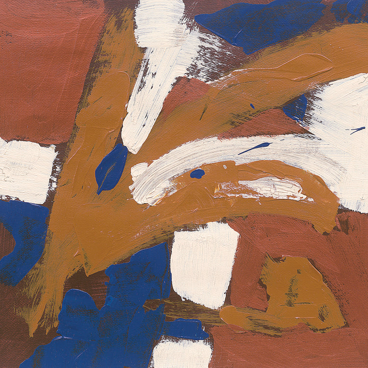 Kind of Blue - highest quality handcrafted wall art work on large canvas & framed canvas prints by Dan Houston 