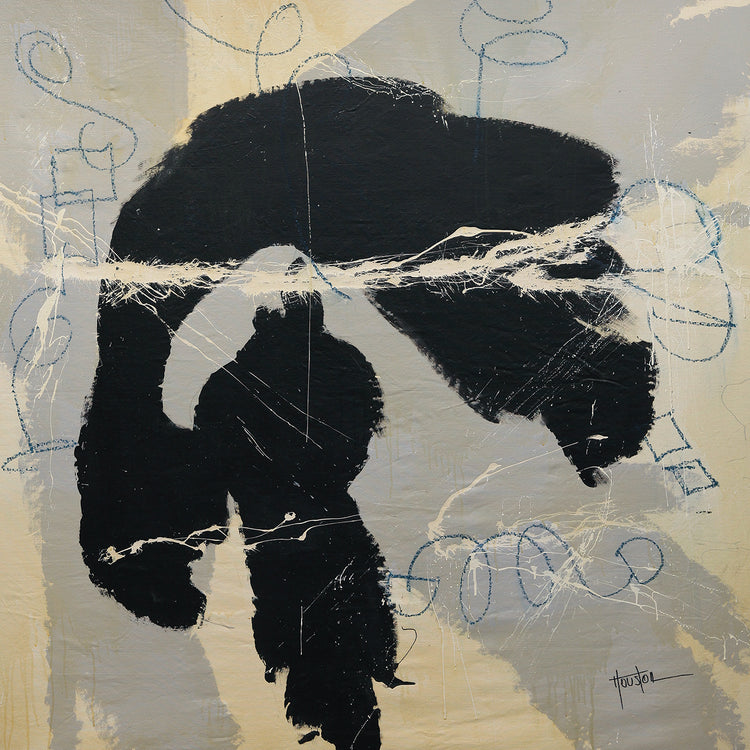 Stormy Monday - highest quality handcrafted wall art work on large canvas & framed canvas prints by Dan Houston 