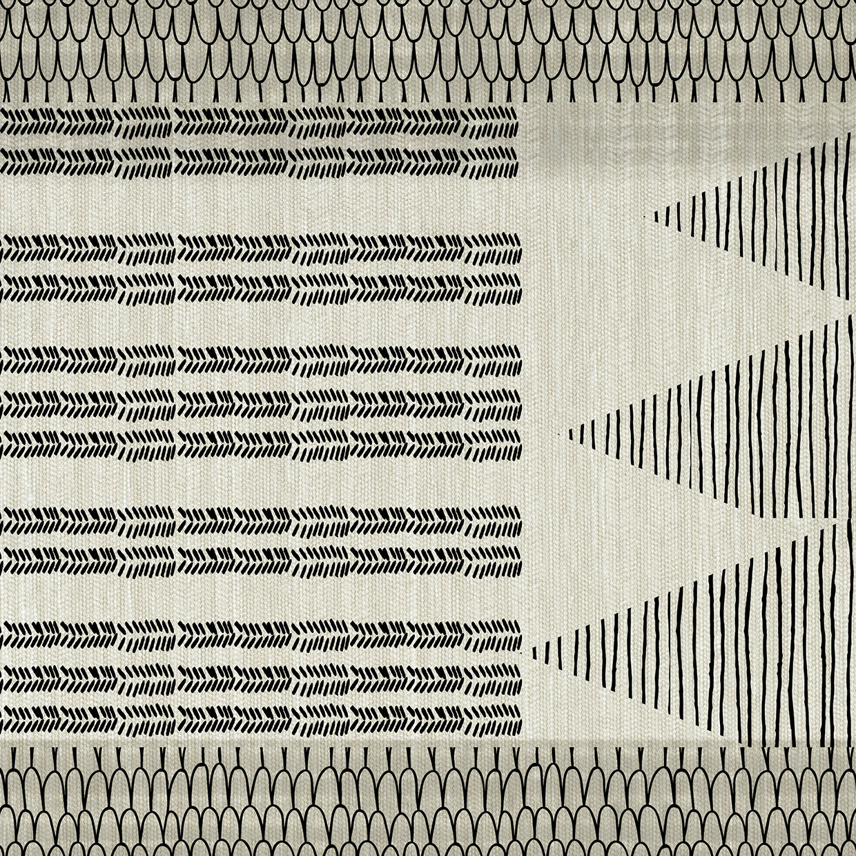 Ethnic Linen - highest quality handcrafted wall art work on large canvas & framed canvas prints by Nikki Chu 