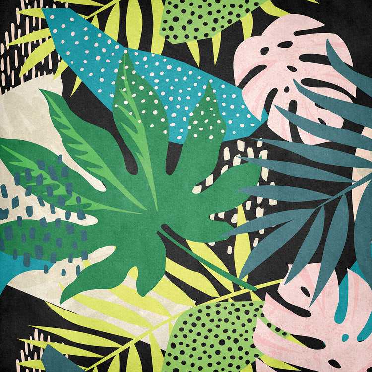 Graphic Tropics - highest quality handcrafted wall art work on large canvas & framed canvas prints by Nikki Chu 