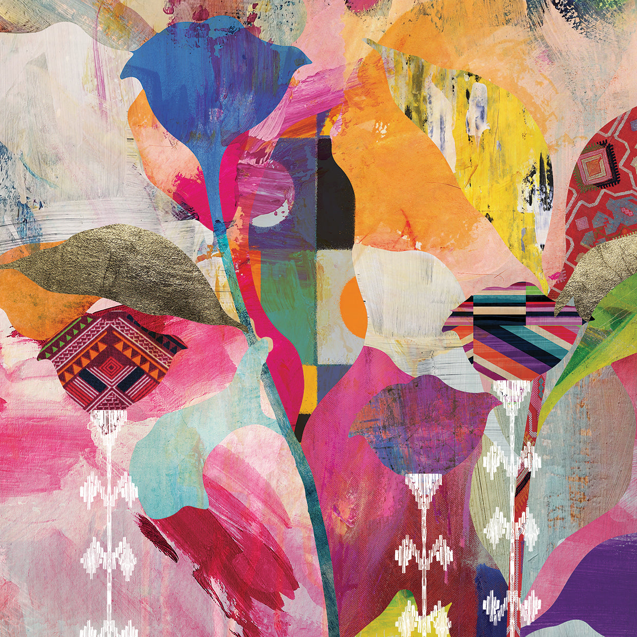 Leave Dem Alone - highest quality handcrafted wall art work on large canvas & framed canvas prints by Nikki Chu 