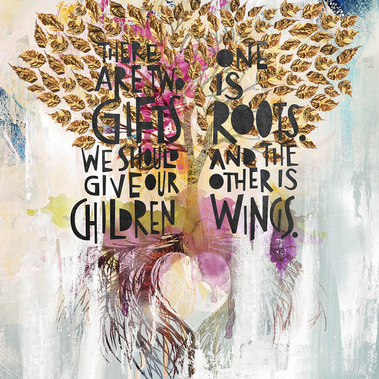 Tree of Life - highest quality handcrafted wall art work on large canvas & framed canvas prints by Nikki Chu 