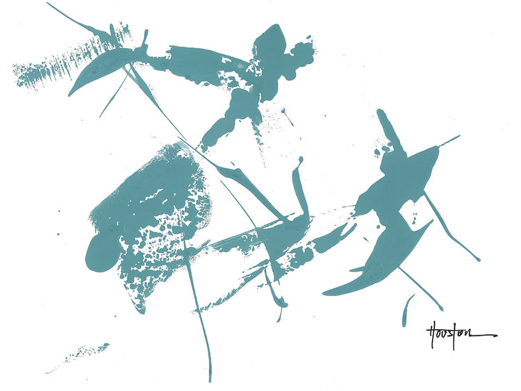 Serendipity 2 - highest quality handcrafted wall art work on large canvas & framed canvas prints by Dan Houston 