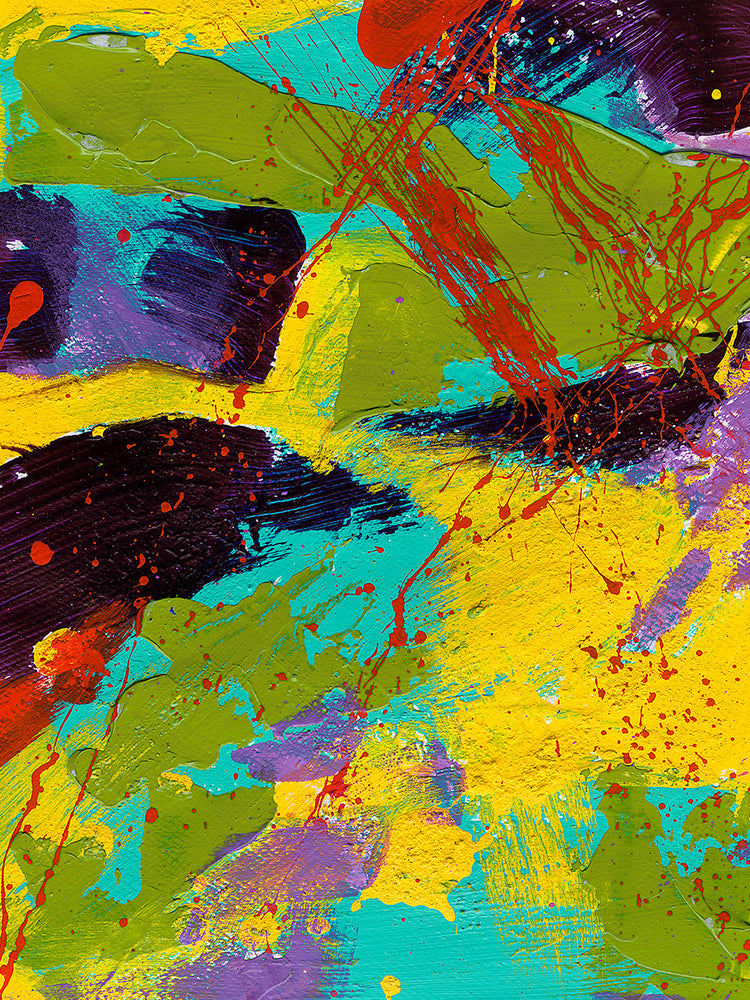 Brazilian Rain Forest handcrafted art work on canvas or framed canvas prints by Dan Houston