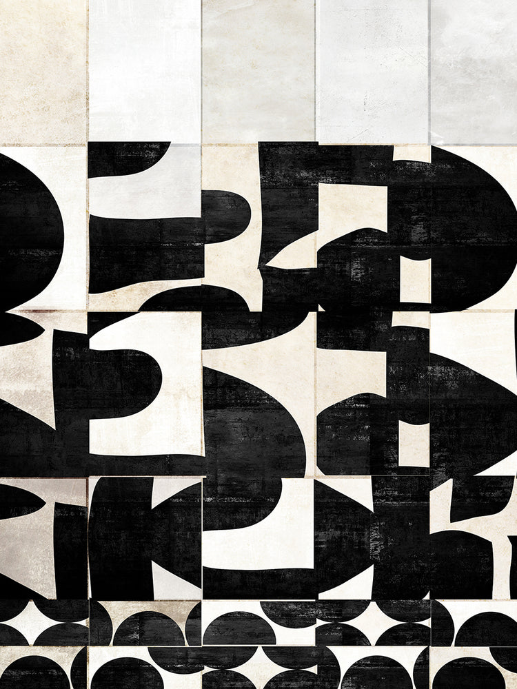 Scramble handcrafted art work on canvas or framed canvas prints by Nikki Chu 