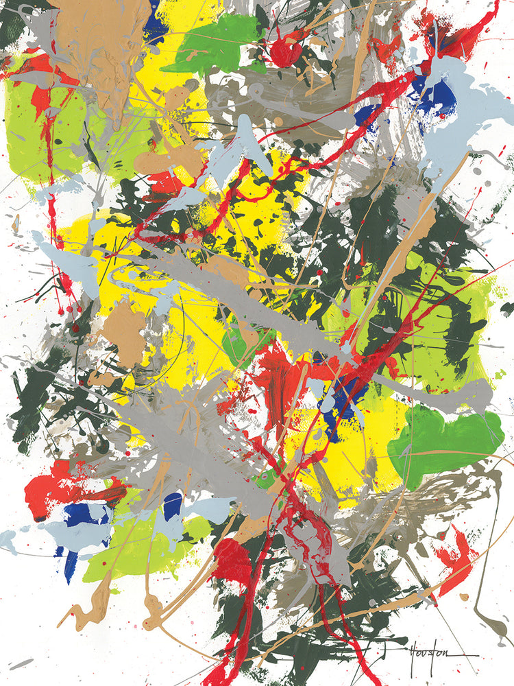 Abstract 2 handcrafted art work on canvas or framed canvas prints by Dan Houston 