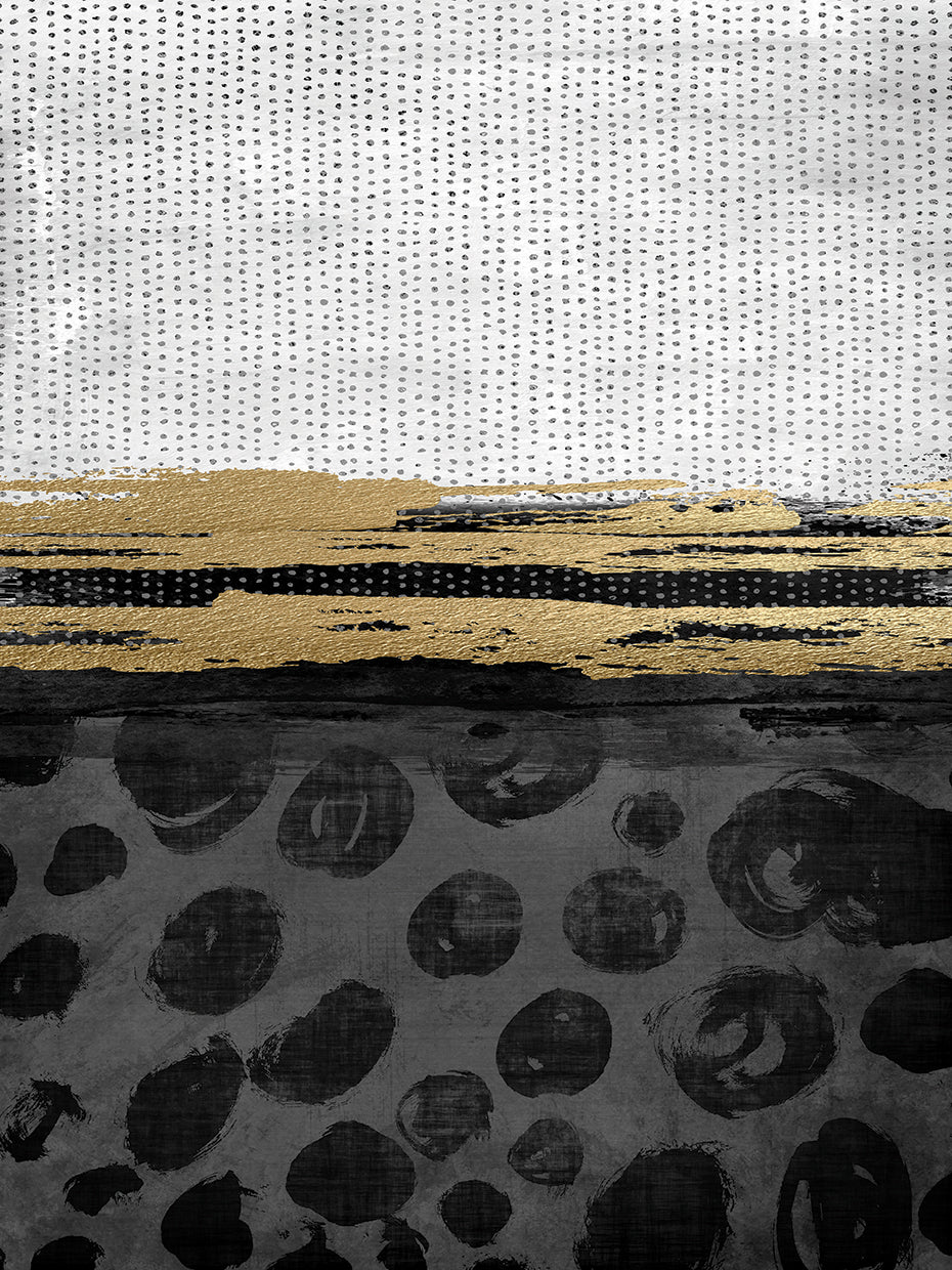 Ethnic Black & White handcrafted art work on canvas or framed canvas prints by Nikki Chu 