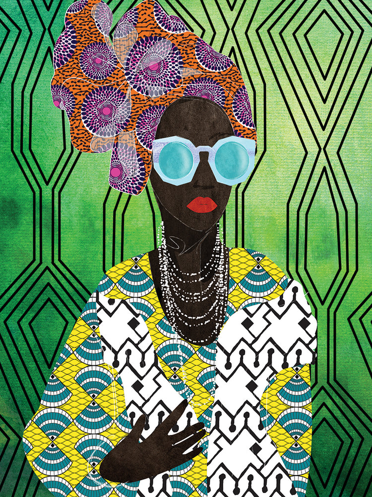 Modern Turban Woman 4