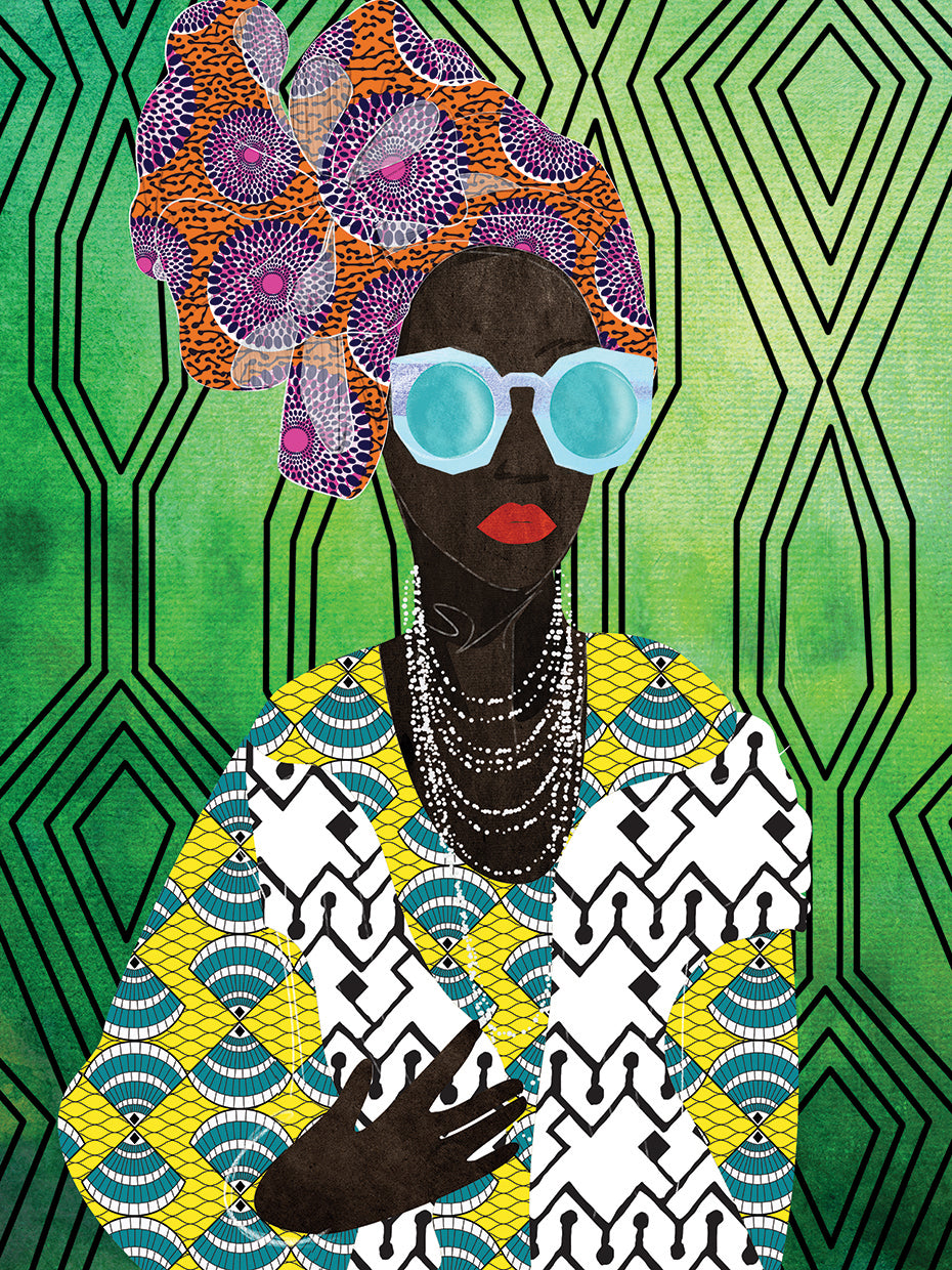 Modern Turban Woman 4