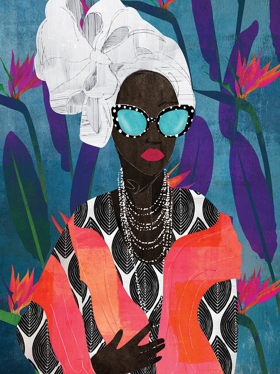 Modern Turban Woman 5