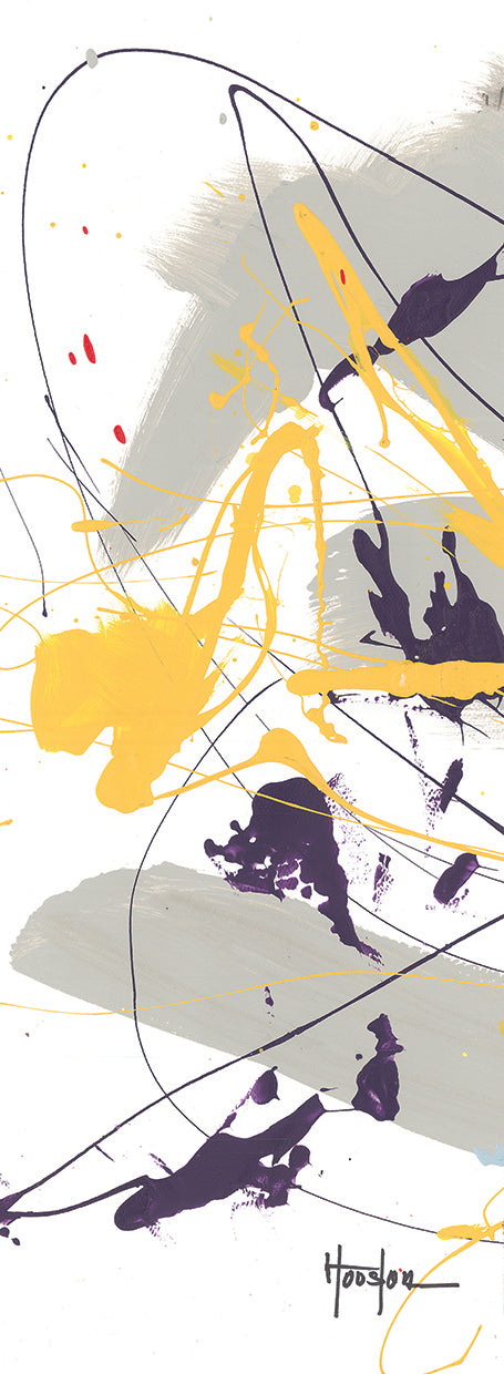 Chaos 3 handcrafted art work on canvas or framed canvas prints by Dan Houston 