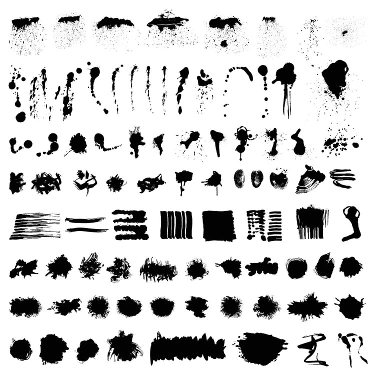 Inky Grunge Elements