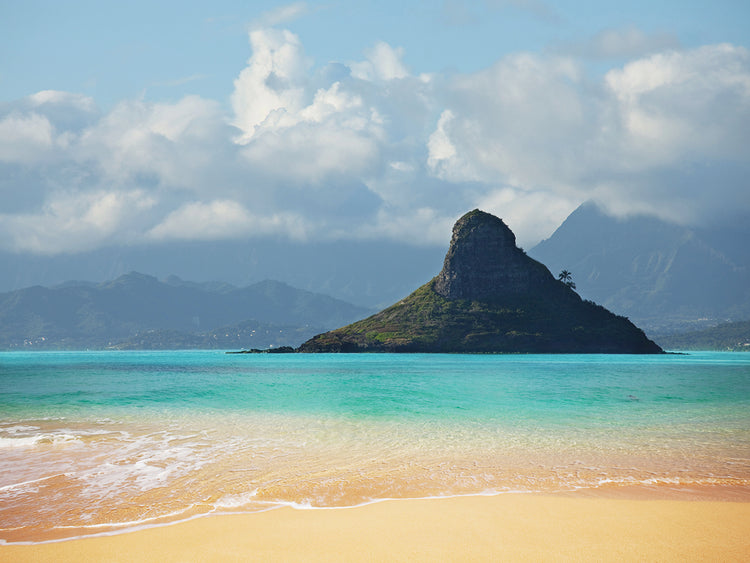 Arte de la lona del solo de la isla de Hawaii