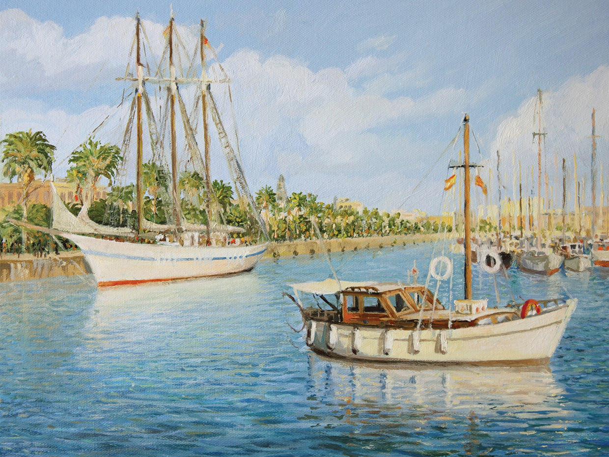 Barcelona Boating Beauty