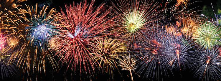 Fireworks Fiesta Panorama
