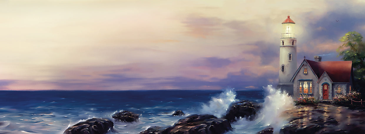 Glowing Guide Lighthouse