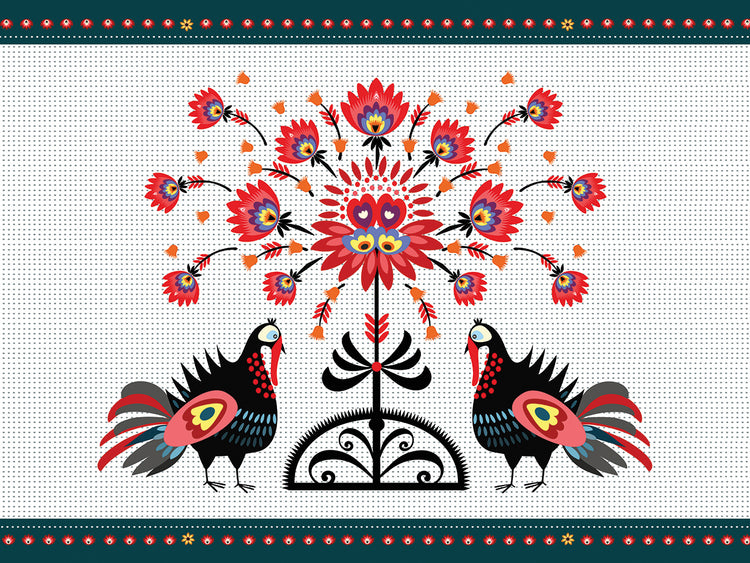 Polish Farm Folk Art