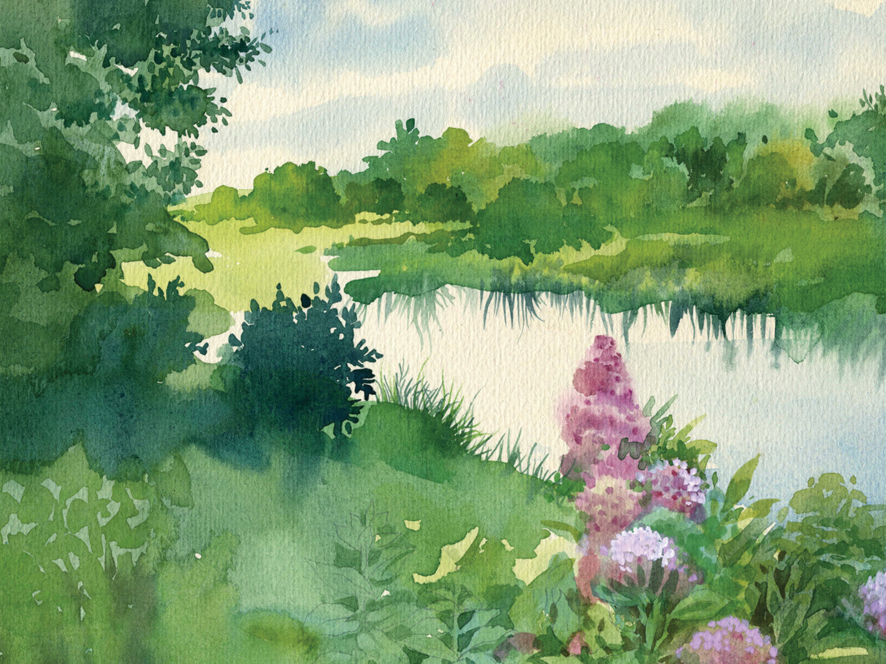 Blooming by the River