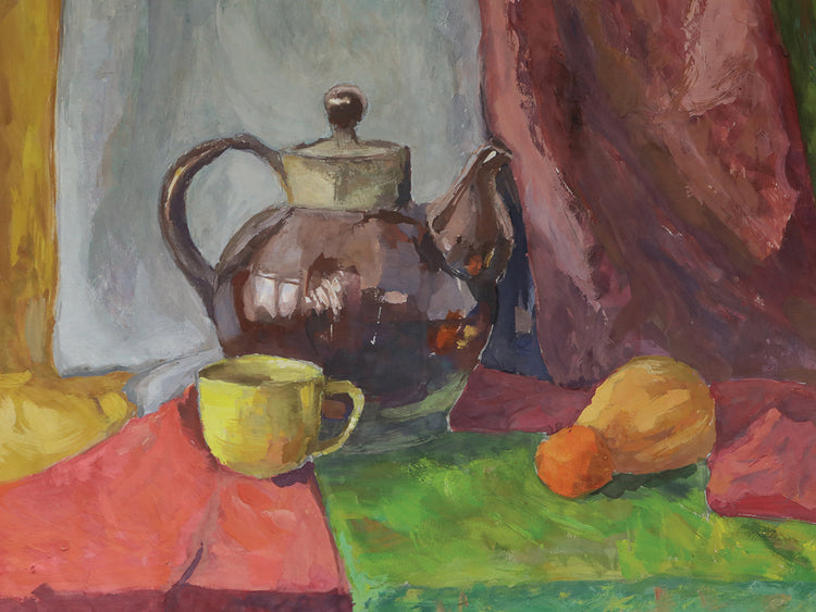Mancha de té Bodegón Lienzo