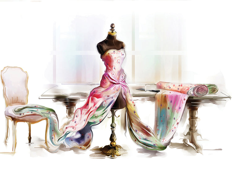 Flowing Fashion Mannequin