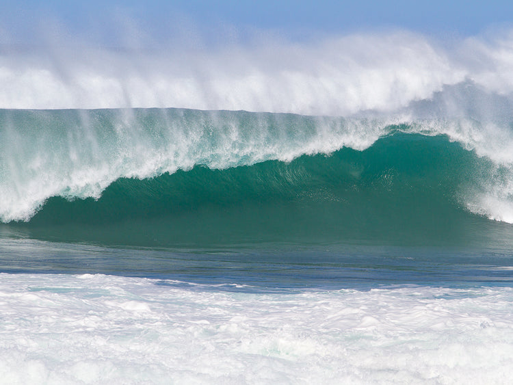 Arte de la lona de los rompeolas de la costa norte