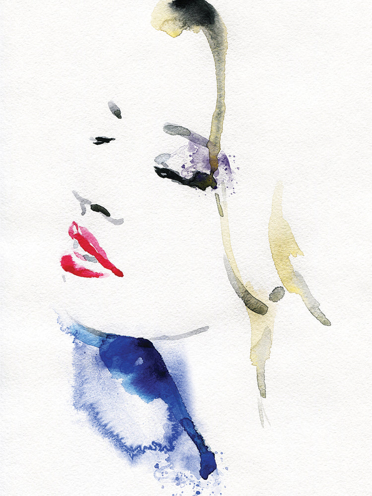 Arte de la lona del retrato de Kiss Me Quick
