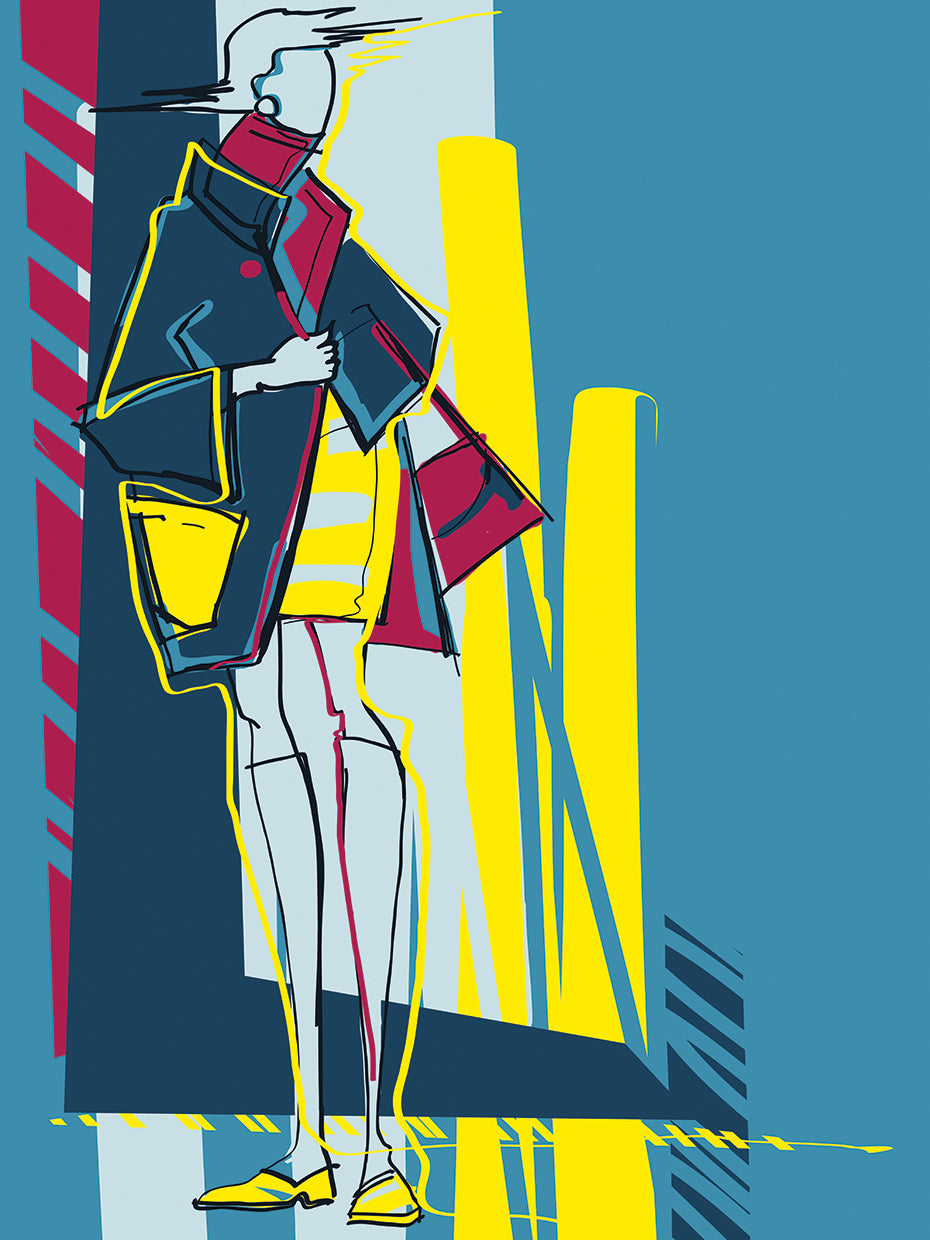 Girl With The Yellow Shoes