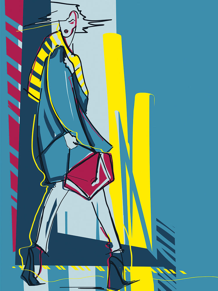 Walk This Way Fashion Girl