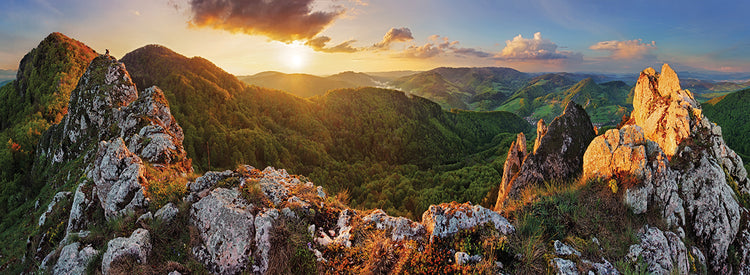 Slovakian Mountain Sunset