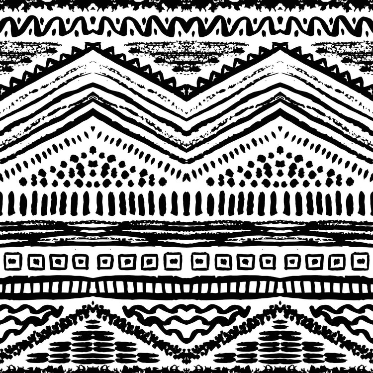 Zig Zag Stripes Tribal Pattern