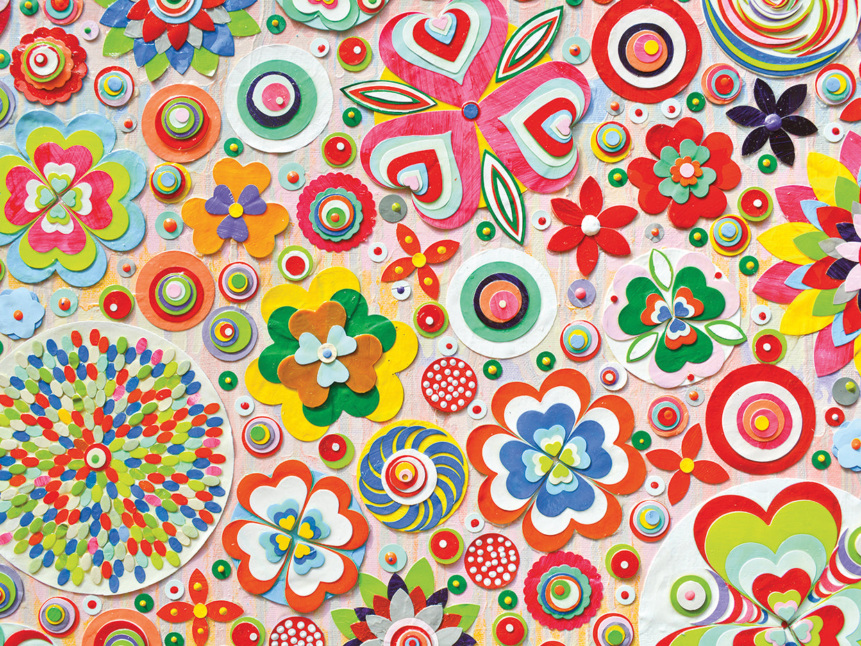 Paper Candies Floral Pattern