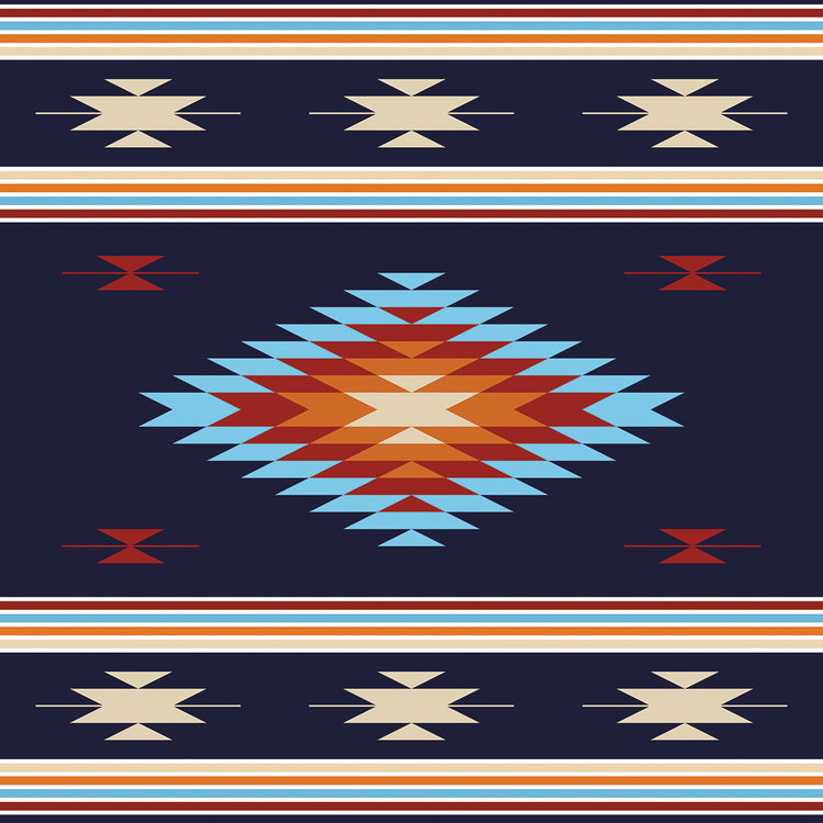 Santa Fe Sunset Tribal Pattern