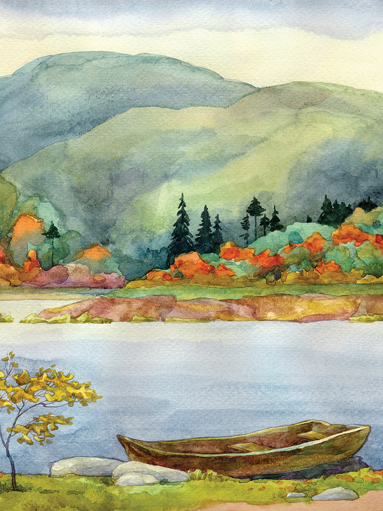 Boating on Golden Aspen Pond