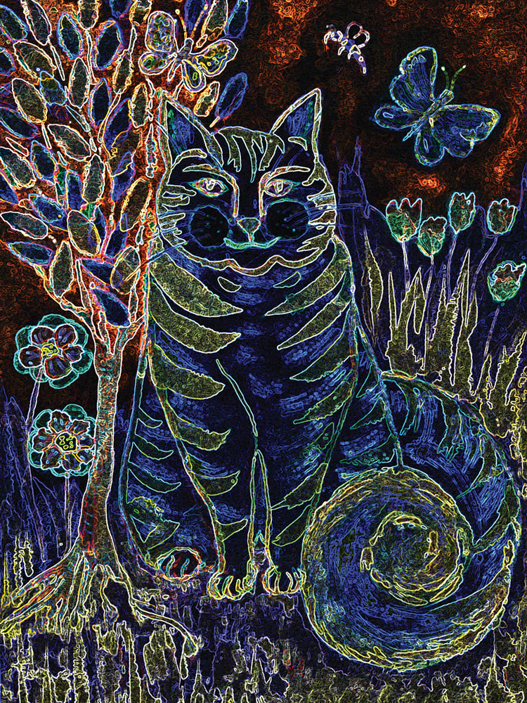 Tree of Life Blue Cat